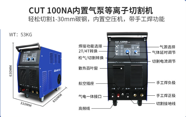 瑞凌 CUT100NA 焊割兩用(圖2)